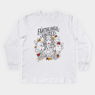 Earthlings United Kids Long Sleeve T-Shirt